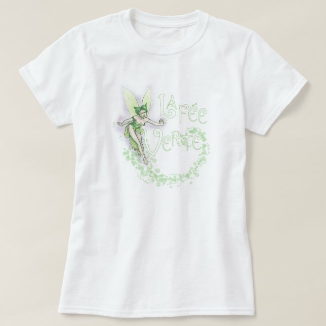 Daety Absinthe La Fee Verte III T-shirt (Design framsida)