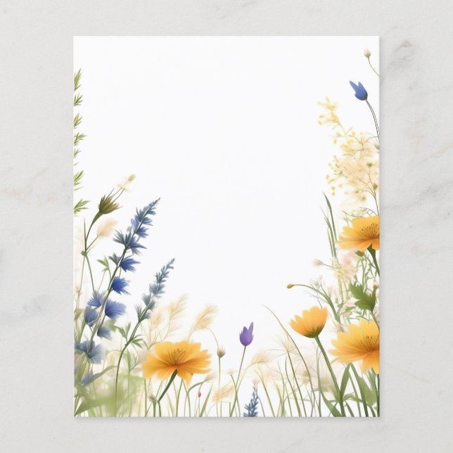 Daety Beauty: Willowy Wildblomma and Grasses. (Framsida)