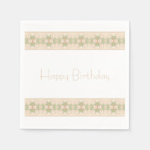 Daety Blommigt Accented Rand