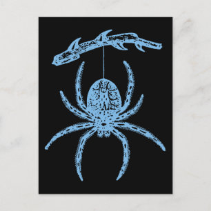 Daety Blue Spider Vykort