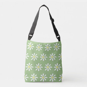 Daety Daisy Crossbody Bag (Sage Grönt & White) Axelväska