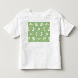 Daety Daisy Småbarn mellan och Shirt (Sage Grönt & T