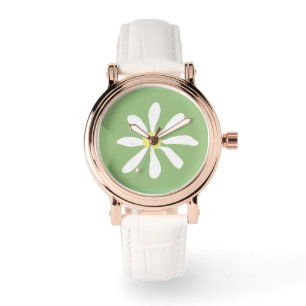 Daety Daisy Watch (Sage Grönt & White) Armbandsur