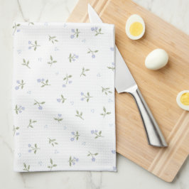 Daety Lila Blommigt Kitchen Towel Kökshandduk