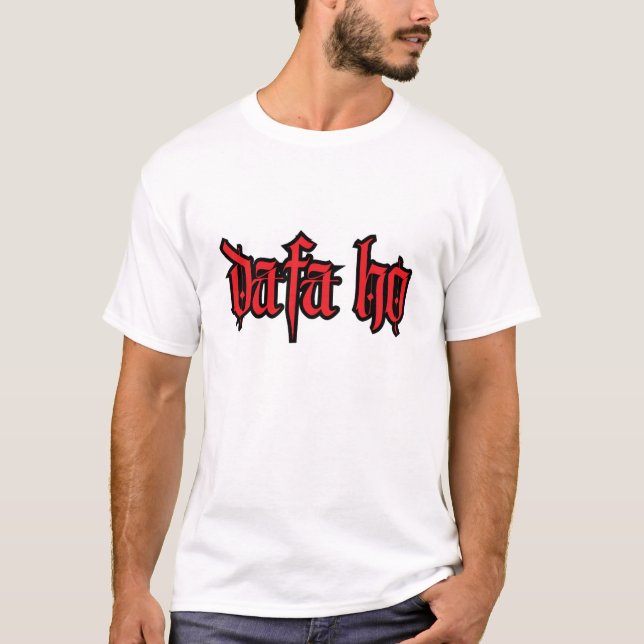 Dafa Ho Stick Iväg Förlorad Hindi Punjabi Sarcasm  T Shirt (Framsida)