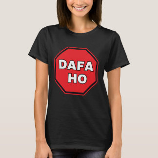 Dafa Ho Stick Iväg Förlorad Hindi Punjabi Sarcasm  T Shirt