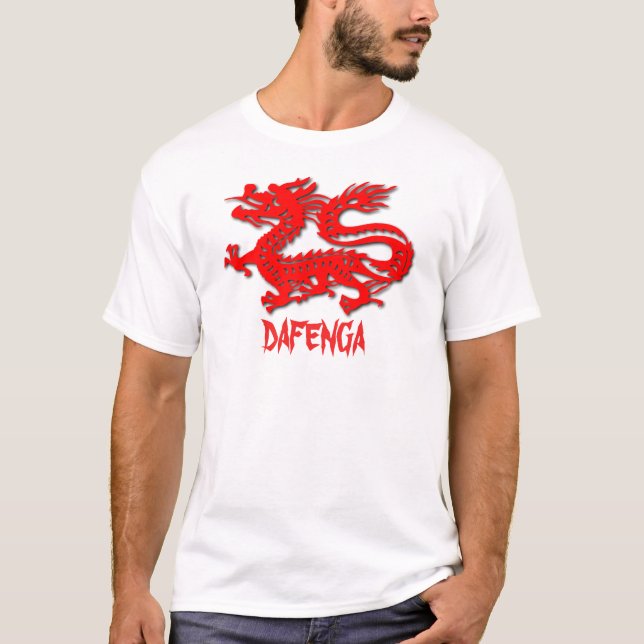 DAFENGA-drakestam T Shirt (Framsida)