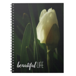 Daffodil-Blomsterfotografin Vackert liv Anteckningsbok
