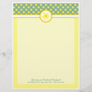 Daffodil Bröllop, brevhuvud