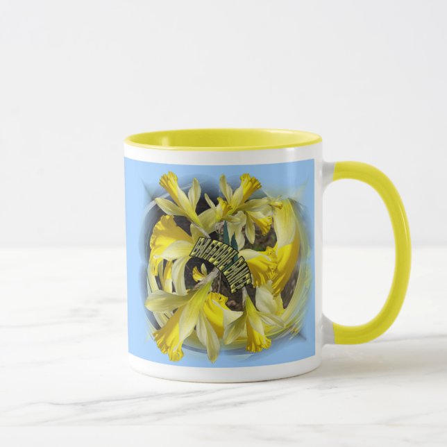 DAFFODIL DANCE ~ Ringer Mugg (Höger)