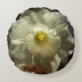 Daffodil Dreams Rund Kudde