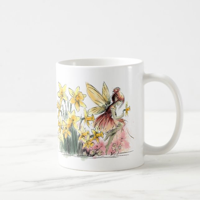Daffodil Fairy Kaffemugg (Höger)