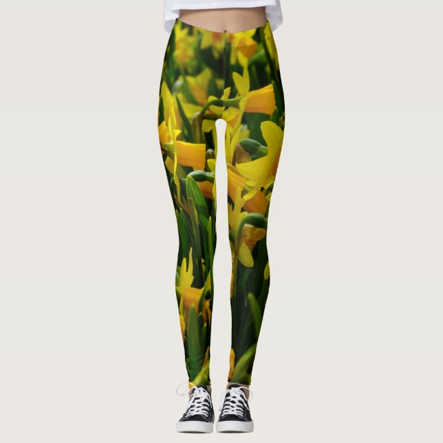 Daffodil Family Leggings (Framsida)