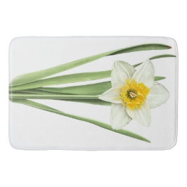 Daffodil Flower Botanical Art Badrumsmatta