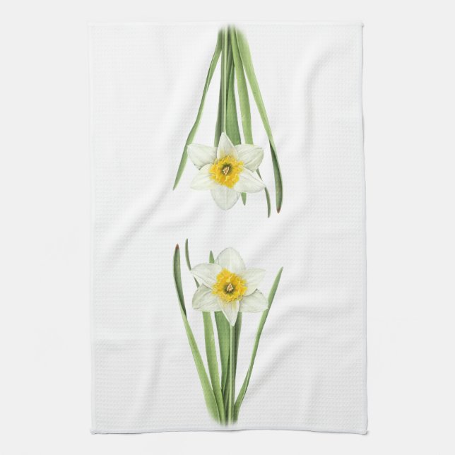 Daffodil Flower Kökshandduk (Vertikal)