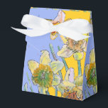 Daffodil Flower Painting blommigt Birthday Lavende Presentaskar<br><div class="desc">Daffodilblommor Målning Vattenfärgsfärg blommigt Kakbox på födelsedagen. En strålande produkt som är gjord av mina ursprungliga vattenfärgade färger.</div>