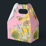 Daffodil Flower Painting blommigt Blåstötlåda Presentaskar<br><div class="desc">Daffodilblommor Målning Vattenfärgsfärg blommigt Kakbox på födelsedagen. En strålande produkt som är gjord av mina ursprungliga vattenfärgade färger.</div>