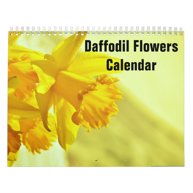 Daffodil Flowers 2023 Calendar Kalender (Omslag)