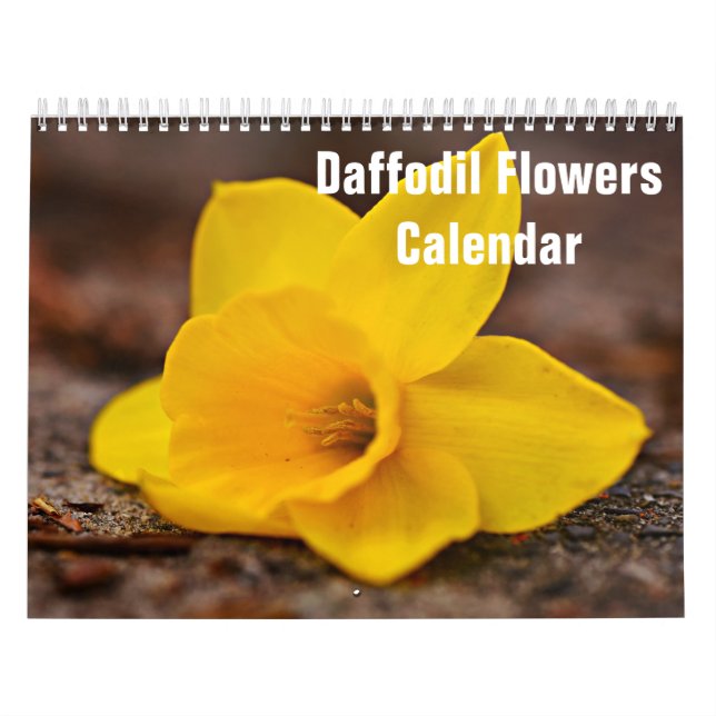 Daffodil Flowers 2025 Calendar Kalender (Omslag)