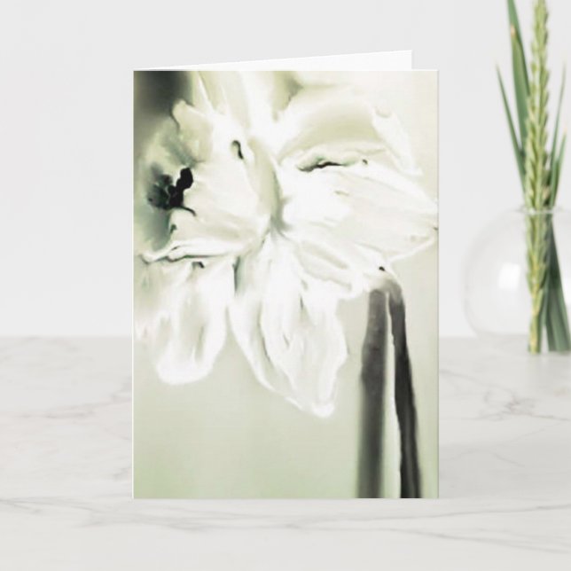 Daffodil för Pappa Kort (Framsida)