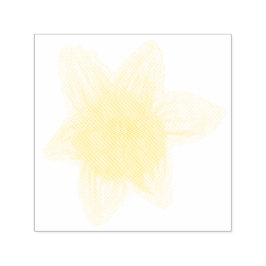 Daffodil Frimärke Självfärgande Stämpel