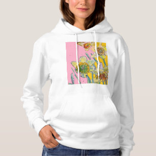 Daffodil Gult daffodils blommigt Vattenfärg Flower T Shirt