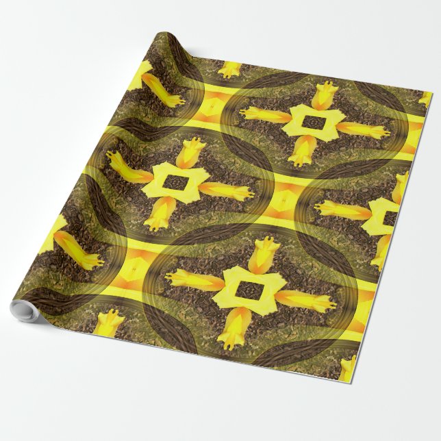 Daffodil Kor...... Presentpapper (Utrullad)