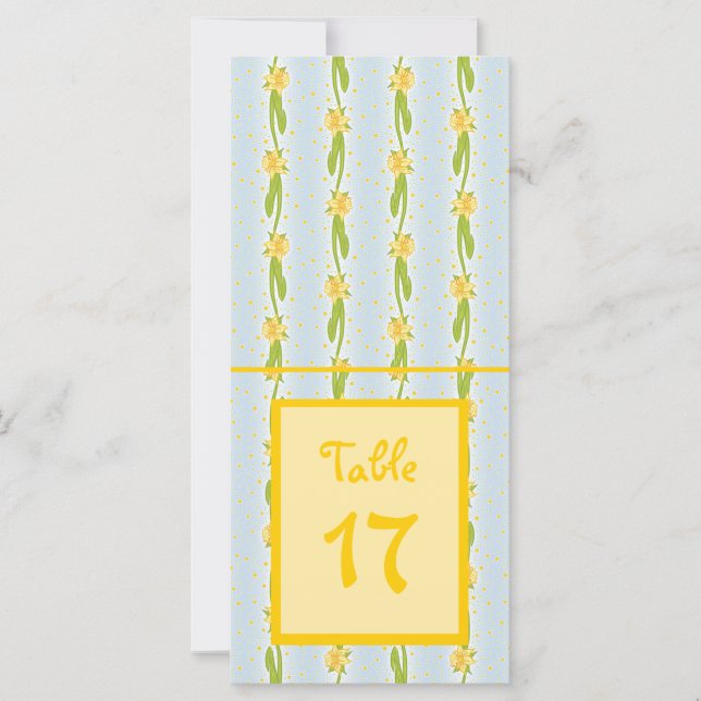 Daffodil Mönster (Framsida)