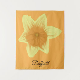 Daffodil Orange Gult Daffodil Tapestry