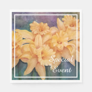 Daffodil Party Pappersservett