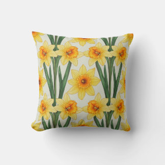 Daffodil Pillow Cushion Kudde