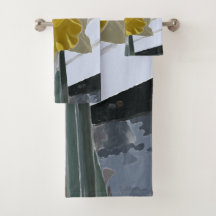 Daffodil Porträtt Towel Set