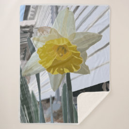 Daffodil Sherpa Large Blanket