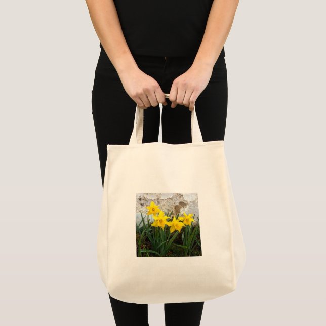 Daffodil Tote Tygkasse (Framsida (produkt))