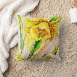 Daffodil Vår Art Kudde