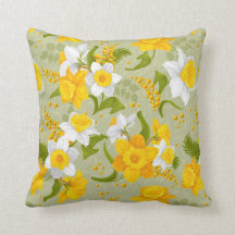 Daffodil Vår Chic Modern Blommigt
