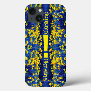 Daffodil Vår Exklamation Gult Blue Ukraina