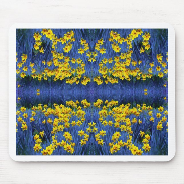 Daffodil Vår Fantasy Musmatta (Framsidan)