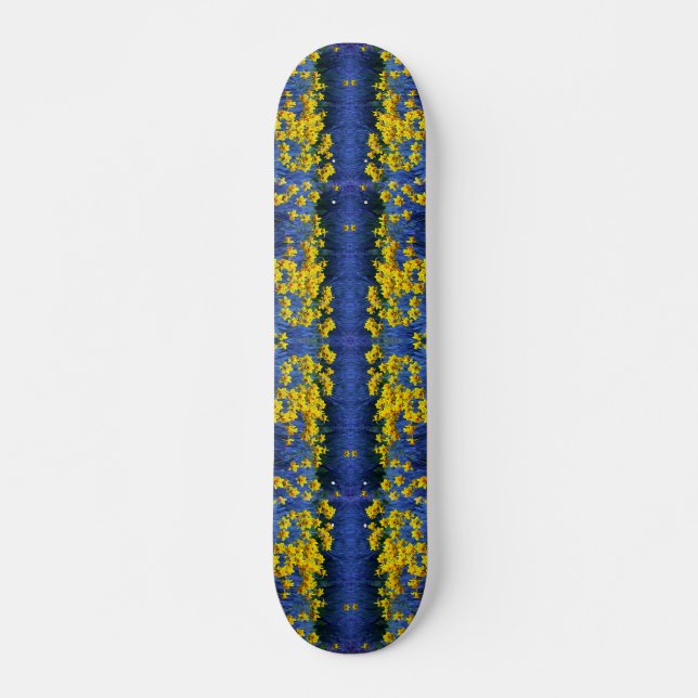 Daffodil Vår Fantasy Skateboard Bräda 21,5 Cm (Framsida)