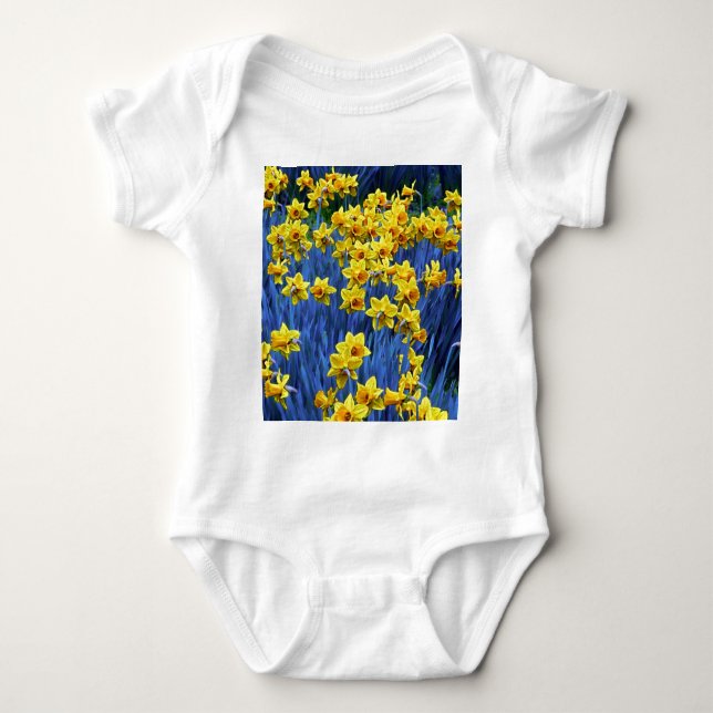 Daffodil Vår Fantasy Tee Shirt (Framsida)