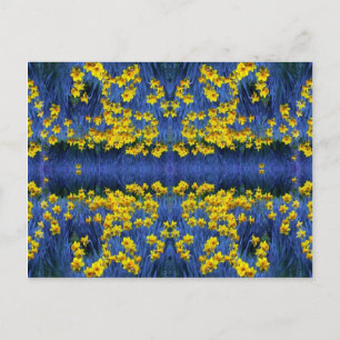 Daffodil Vår Fantasy Vykort