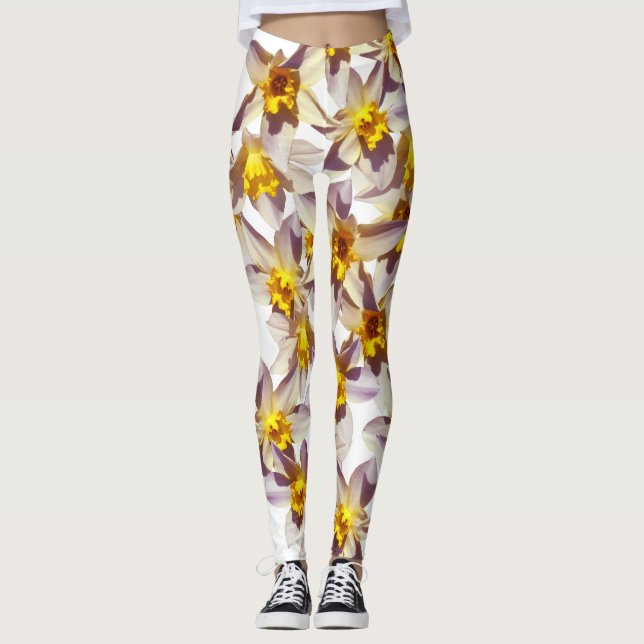 Daffodillegeringar Leggings (Framsida)