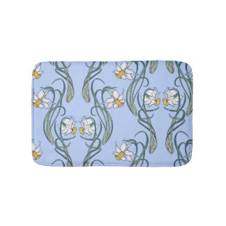 Daffodils Art: Nouveau Vår Badrumsmatta