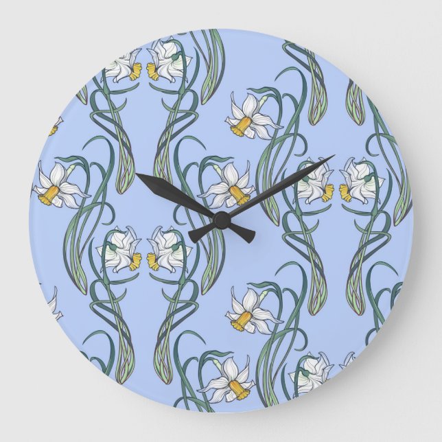 Daffodils Art: Nouveau Vår Stor Klocka (Framsida)