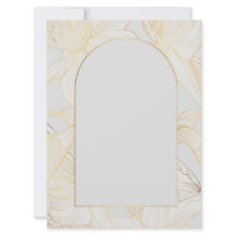 Daffodils blommor linjekonst.