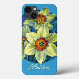 Daffodils gult blue