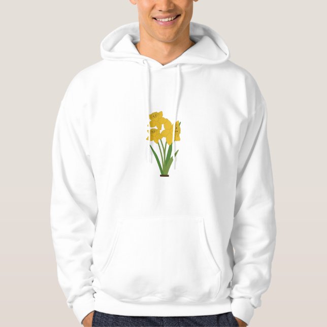 Daffodils Hoodie (Framsida)