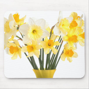 Daffodils i Vas Mousepad Musmatta