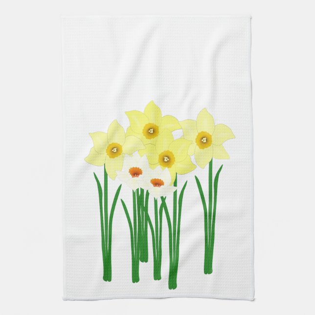 Daffodils Kitchen Towel Kökshandduk (Vertikal)