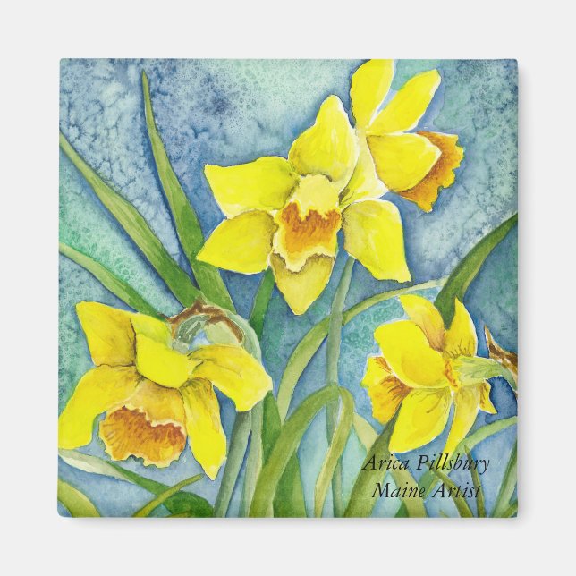 DAFFODILS Magnet (Framsidan)